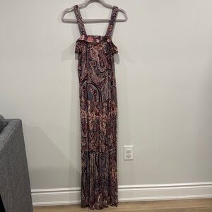 ba&sh Multicolor Paisley Maxi Dress